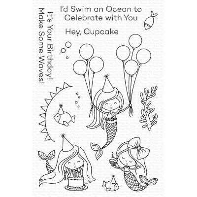 My Favorite Things Clear Stamps - Bubbly Birthday